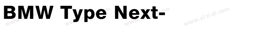 BMW Type Next字体转换